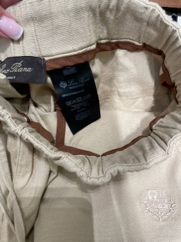 Льняные шорты  Loro Piana Артикул BMS-146242. Вид 5