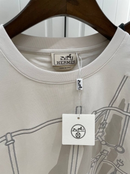 Футболка  Hermes Артикул BMS-139716. Вид 3