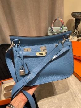 Сумка женская Jypsiere 28 cm, PHW Clemence leather Hermes Артикул BMS-146363. Вид 1