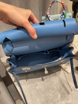 Сумка женская Jypsiere 28 cm, PHW Clemence leather Hermes Артикул BMS-146363. Вид 4
