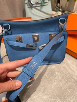 Сумка женская Jypsiere 28 cm, PHW Clemence leather Hermes Артикул BMS-146363. Вид 5