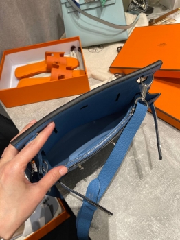 Сумка женская Jypsiere 28 cm, PHW Clemence leather Hermes Артикул BMS-146363. Вид 7
