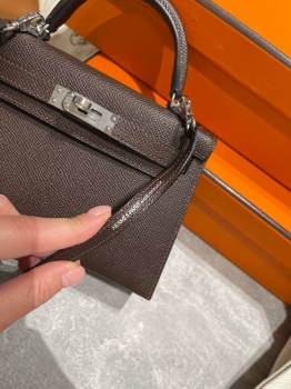 Сумка женская  Kelly mini Hermes Артикул BMS-146366. Вид 3