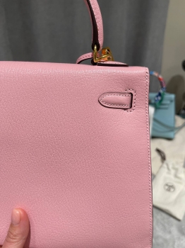  Сумка женская Kelly ,25 GHW, Chevre Hermes Артикул BMS-146369. Вид 4