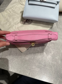 Сумка женская  Pochette,  Lezard Natura Hermes Артикул BMS-146406. Вид 2
