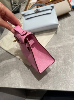 Сумка женская  Pochette,  Lezard Natura Hermes Артикул BMS-146406. Вид 3