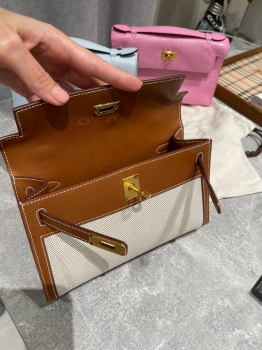 Сумка женская Kelly Pochette Hermes Артикул BMS-146408. Вид 5