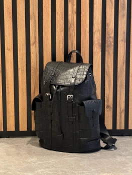 Рюкзак из натуральной кожи крокодила Louis Vuitton Артикул BMS-146416. Вид 1