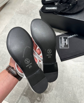 Шлепанцы  Chanel Артикул BMS-146434. Вид 3