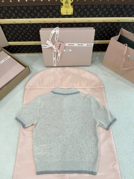 Поло Miu Miu Артикул BMS-146563. Вид 2