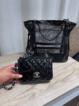 Сумка женская 2 в 1 27 cm  Chanel Артикул BMS-146772. Вид 4