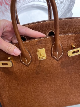 Сумка женская Birkin, 25, Barenia Faubourg Leather Hermes Артикул BMS-146807. Вид 6