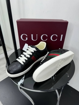 Кеды мужские  Gucci Артикул BMS-146878. Вид 3