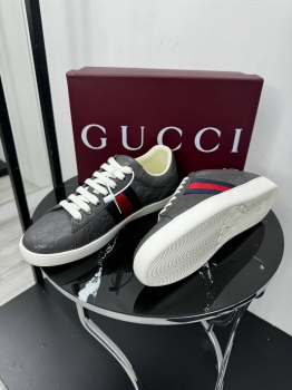 Кеды мужские  Gucci Артикул BMS-146877. Вид 3