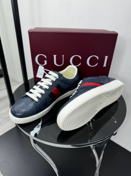 Кеды мужские  Gucci Артикул BMS-146876. Вид 3
