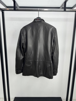 Пиджак из натуральной кожи   Kiton Артикул BMS-146887. Вид 2