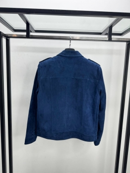 Куртка из натуральной замши Brunello Cucinelli Артикул BMS-146896. Вид 3