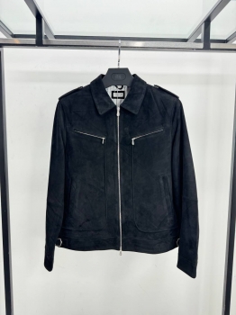 Куртка из натуральной замши Brunello Cucinelli Артикул BMS-146895. Вид 1