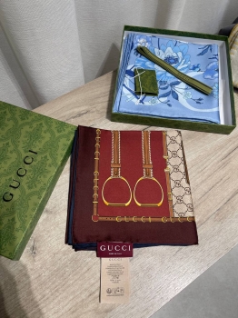 Платок  Gucci Артикул BMS-147143. Вид 6