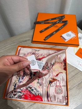 Платок Hermes Артикул BMS-147157. Вид 3
