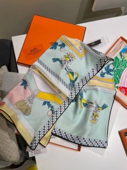 Платок  Hermes Артикул BMS-147265. Вид 3