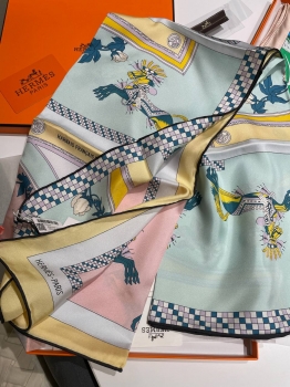 Платок  Hermes Артикул BMS-147265. Вид 4
