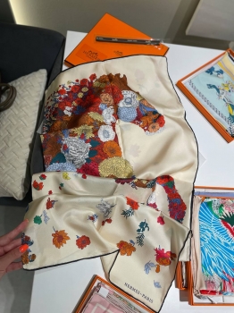 Платок  Hermes Артикул BMS-147262. Вид 1