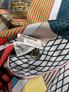 Платок  Hermes Артикул BMS-147252. Вид 3