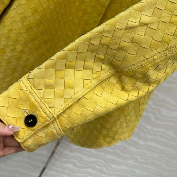 Кожаная рубашка Bottega Veneta Артикул BMS-147366. Вид 3