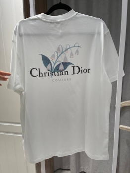 Футболка   Couture Lily of the Valley  Christian Dior Артикул BMS-147388. Вид 2