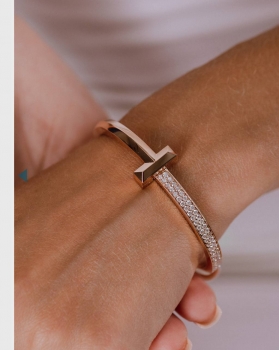 Шарнирный браслет Tiffany&Co Артикул BMS-147464. Вид 9