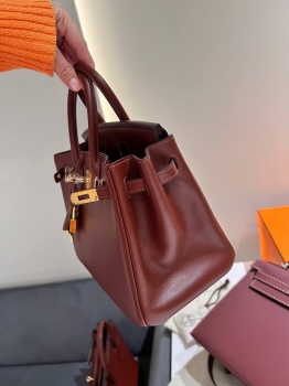 Сумка женская Birkin, 25, Barenia Leather Hermes Артикул BMS-147467. Вид 2