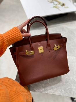 Сумка женская Birkin,  30, Barenia Leather Hermes Артикул BMS-147466. Вид 1