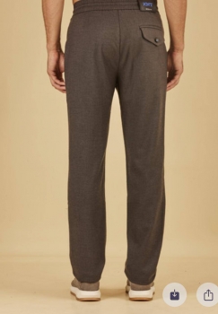 Брюки  Kiton Артикул BMS-147555. Вид 2