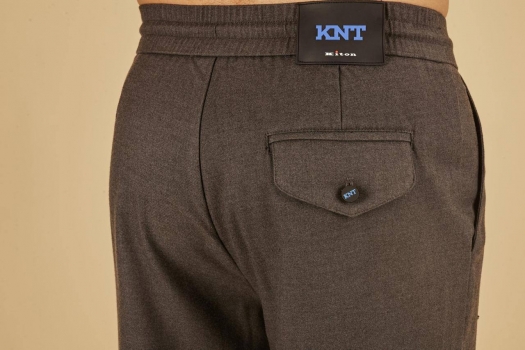 Брюки  Kiton Артикул BMS-147555. Вид 5