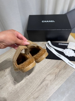 Меховые мюли Chanel Артикул BMS-147595. Вид 4