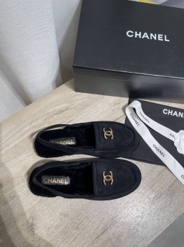 Меховые мюли Chanel Артикул BMS-147594. Вид 1