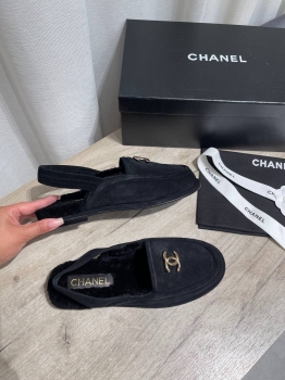 Меховые мюли Chanel Артикул BMS-147594. Вид 4