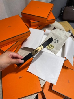  Ремень женский Kelly 18  Hermes Артикул BMS-147656. Вид 1