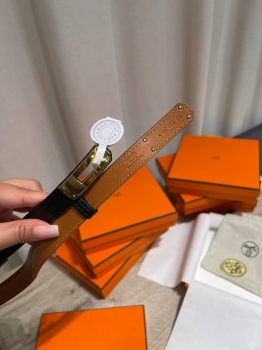 Ремень женский Kelly 18  Duo Belt Hermes Артикул BMS-147660. Вид 3