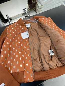 Кожаная куртка Hermes Артикул BMS-147699. Вид 2