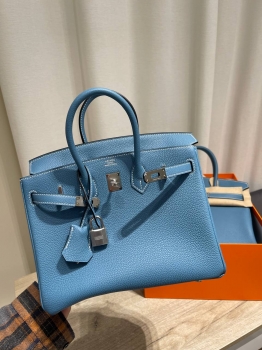 Сумка женская  Birkin 25, Togo, РHW Hermes Артикул BMS-147722. Вид 4
