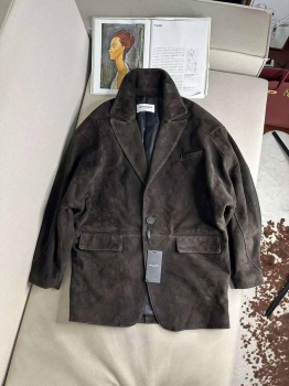 Замшевый жакет Yves Saint Laurent Артикул BMS-147924. Вид 1
