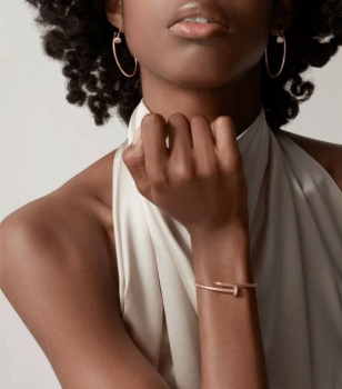 Серьги из коллекции juste un clou  Cartier Артикул BMS-150061. Вид 3