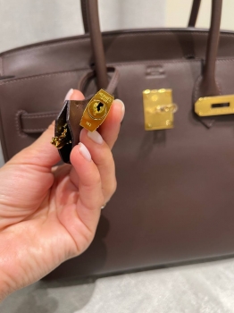  Сумка женская Birkin, 30, Barenia Leather Hermes Артикул BMS-147972. Вид 2
