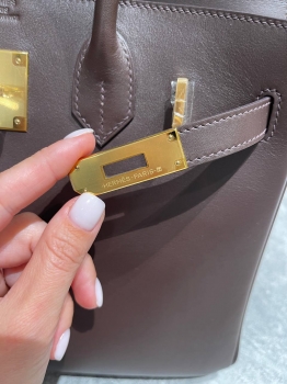  Сумка женская Birkin, 30, Barenia Leather Hermes Артикул BMS-147972. Вид 4