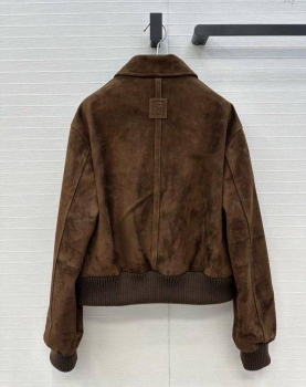 Замшевая куртка  Loewe Артикул BMS-147985. Вид 3