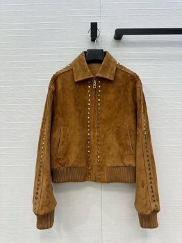 Замшевая куртка  Loewe Артикул BMS-148118. Вид 1