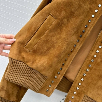 Замшевая куртка  Loewe Артикул BMS-148118. Вид 3