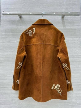 Замшевый жакет Ermanno Scervino Артикул BMS-148121. Вид 4